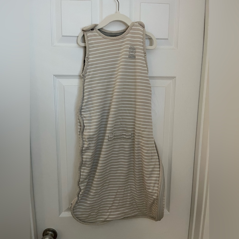 Woolino 4 Season Ultimate Baby & Toddler Sleep Sack merino stripe